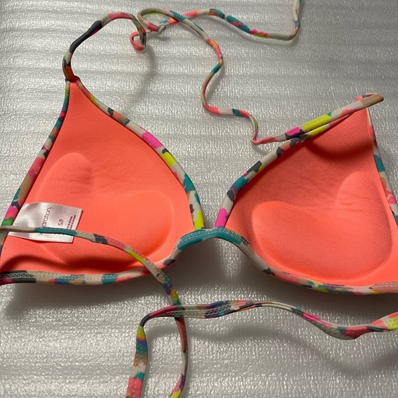 Xhilaration Swim Push Up Bikini Top Size Small Multicolor Cheetah Print - Picture 9 of 13